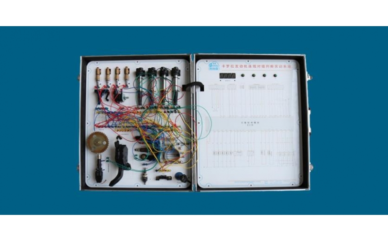 汽車(chē)發(fā)動(dòng)機(jī)控制單元插接連線判斷對(duì)錯(cuò)、打分、錯(cuò)誤告知、計(jì)時(shí)系統(tǒng)實(shí)訓(xùn)箱
